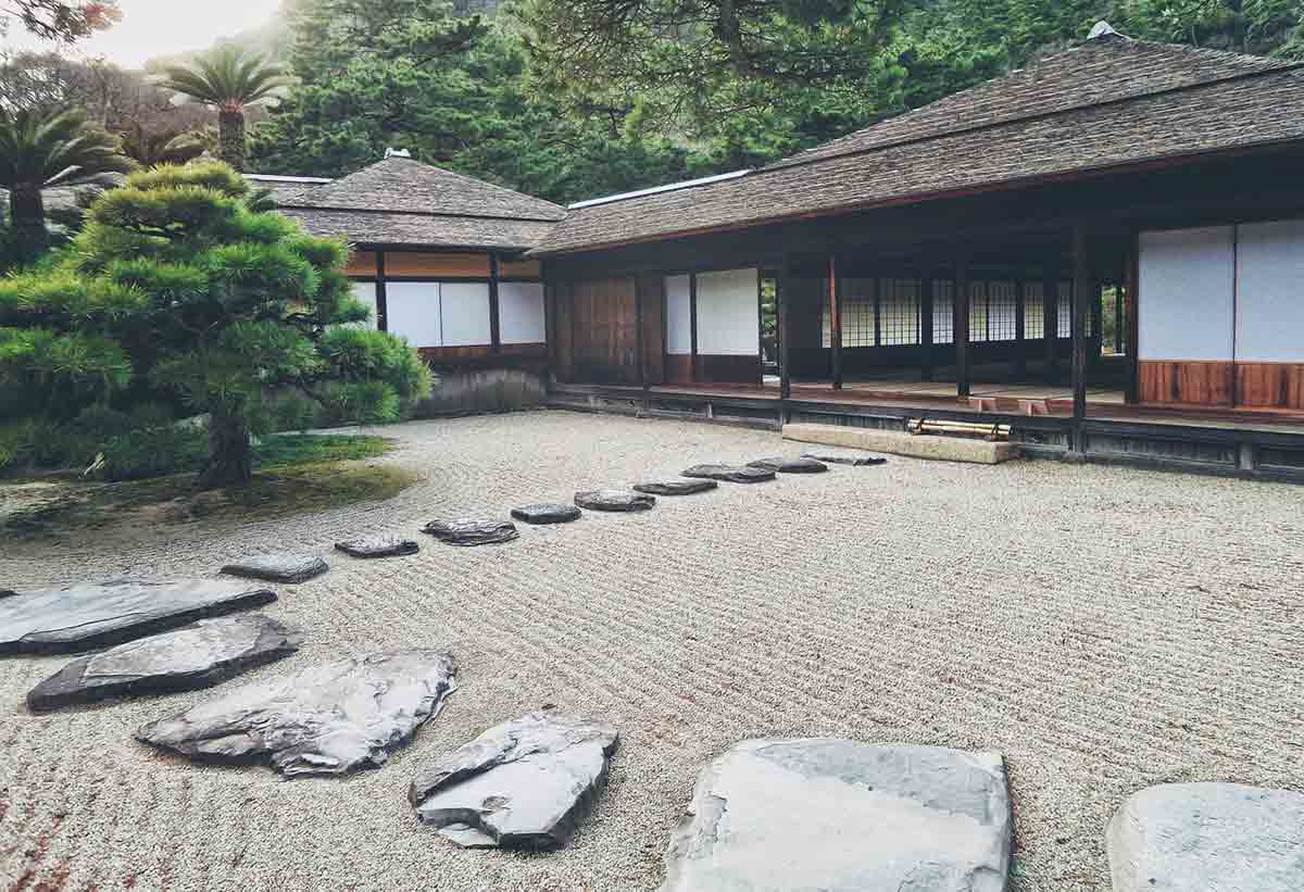 japanese zen garden
