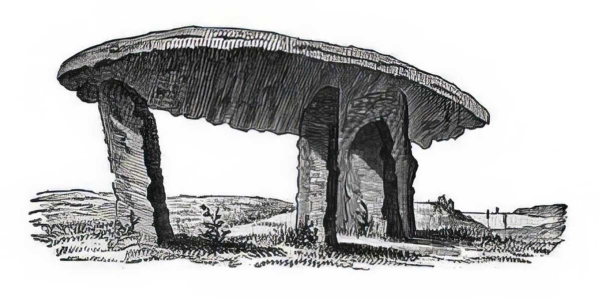 lanyon quoit illustration william borlase