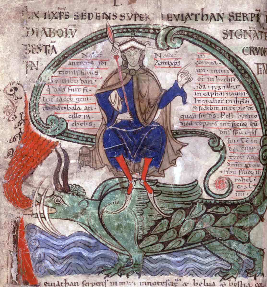 leviathan antichrist liber floridus 1120