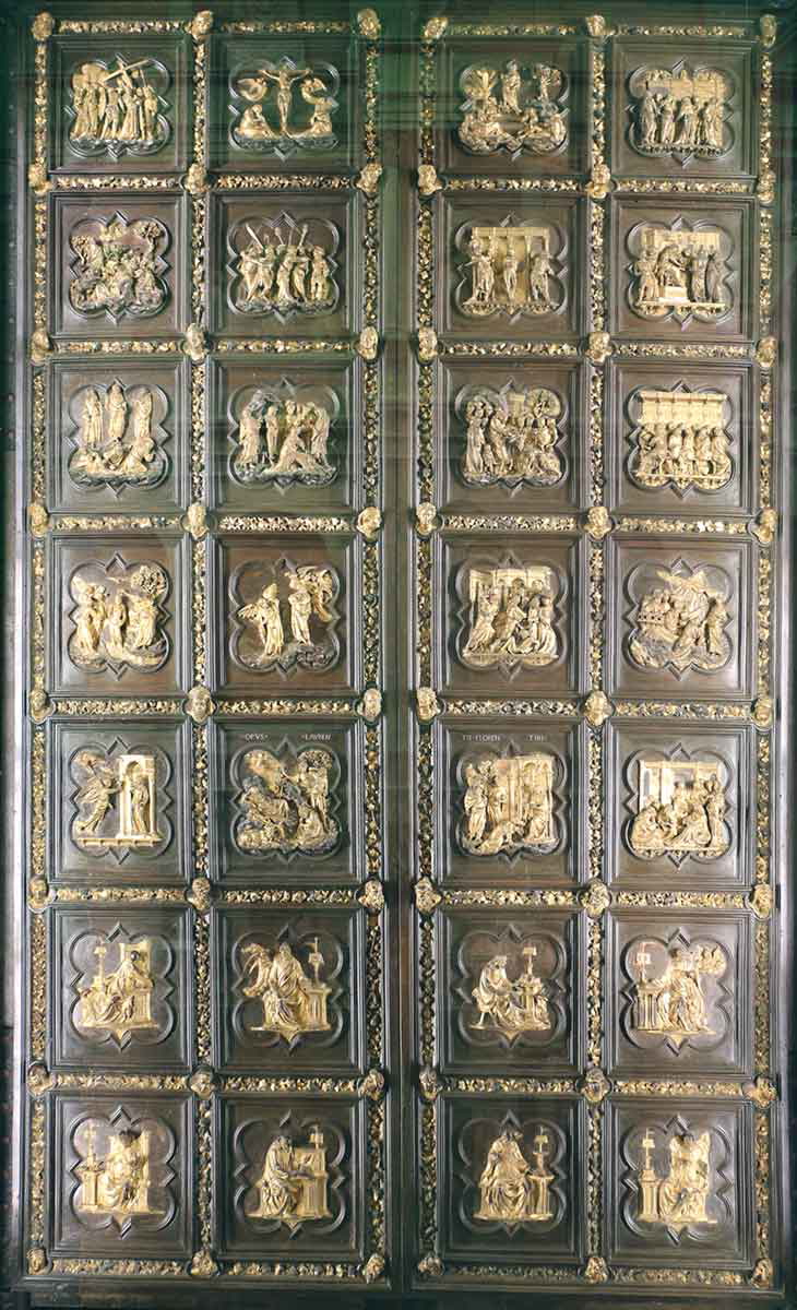 lorenzo ghiberti north doors battistero di san giovanni 1401