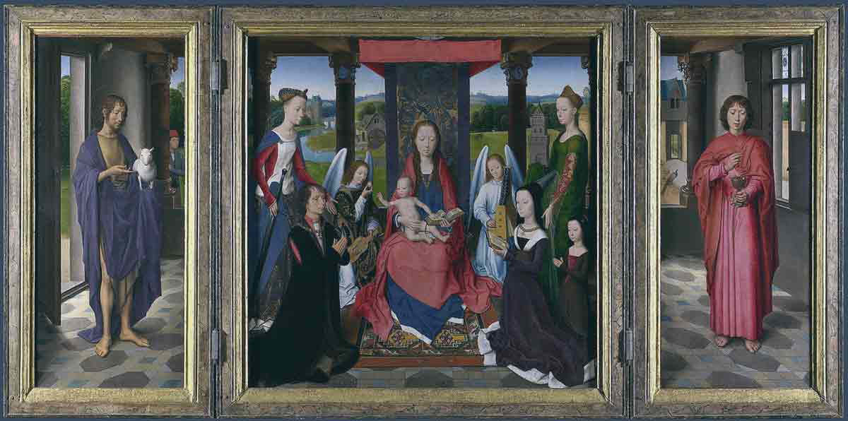 memling donne triptych