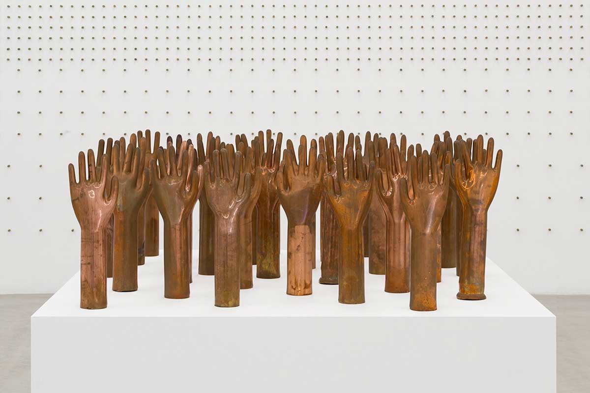 mildred howard ten children sculpture installation