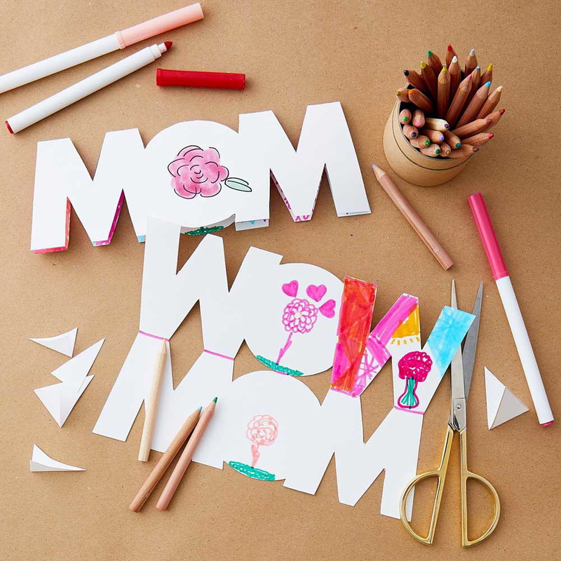Homemade Mother’s Day Card. Source: Etsy