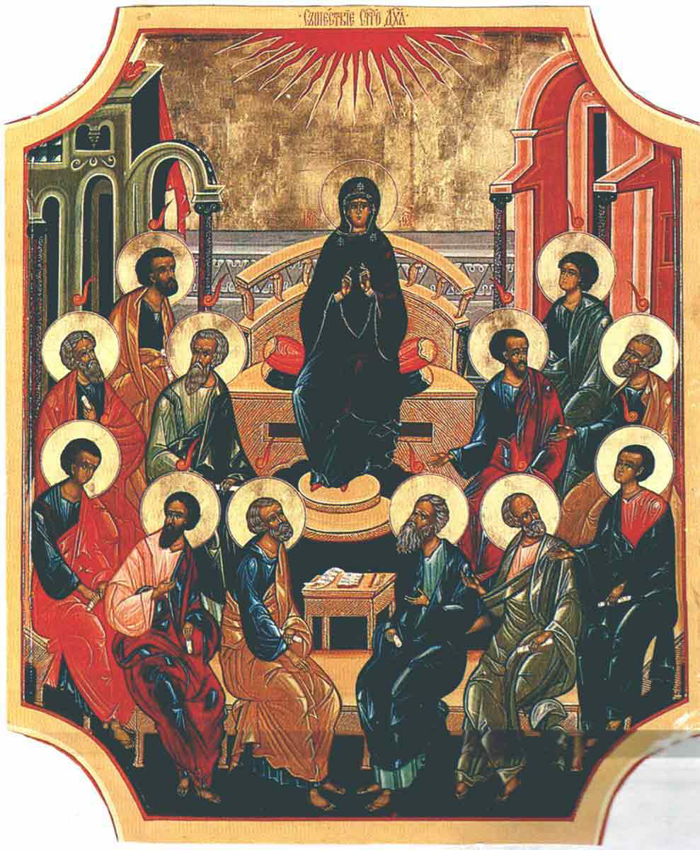 pentecost icon gift of tongues