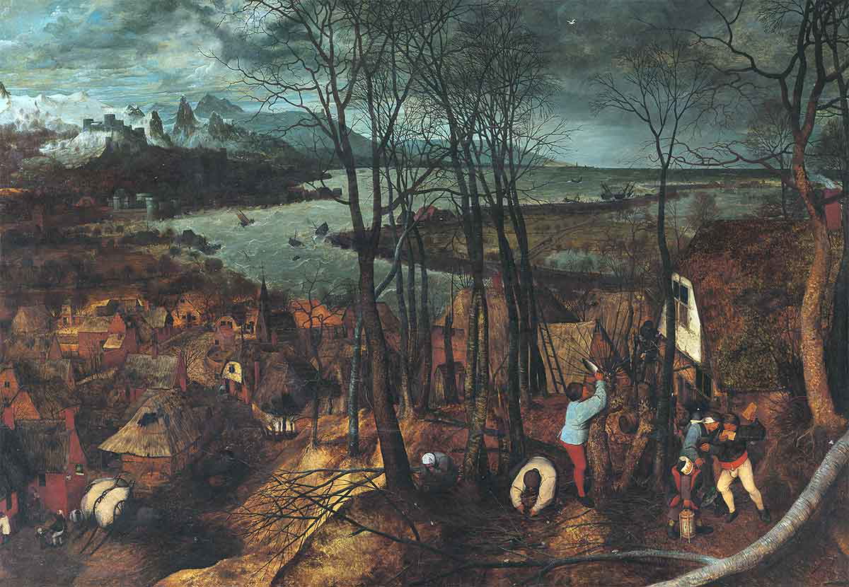 pieter bruegel the elder gloomy day painting 1565