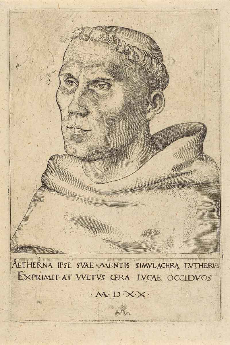 protestant reformation cranach luther engraving