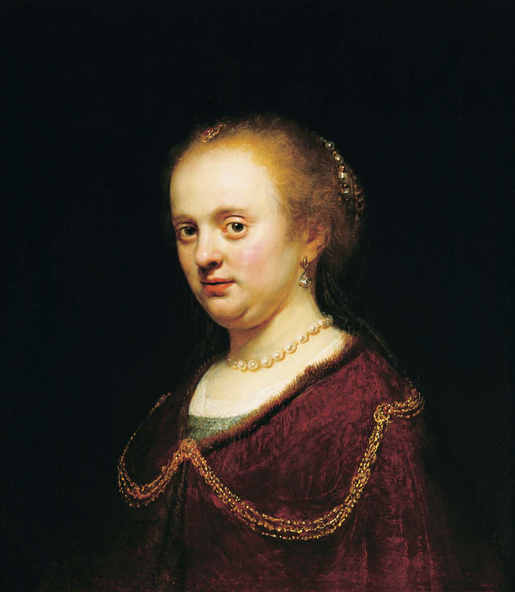 rembrandt young woman portrait