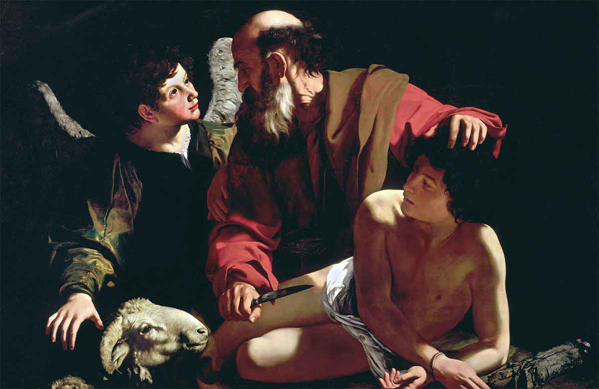 sacrifice isaac caravaggio