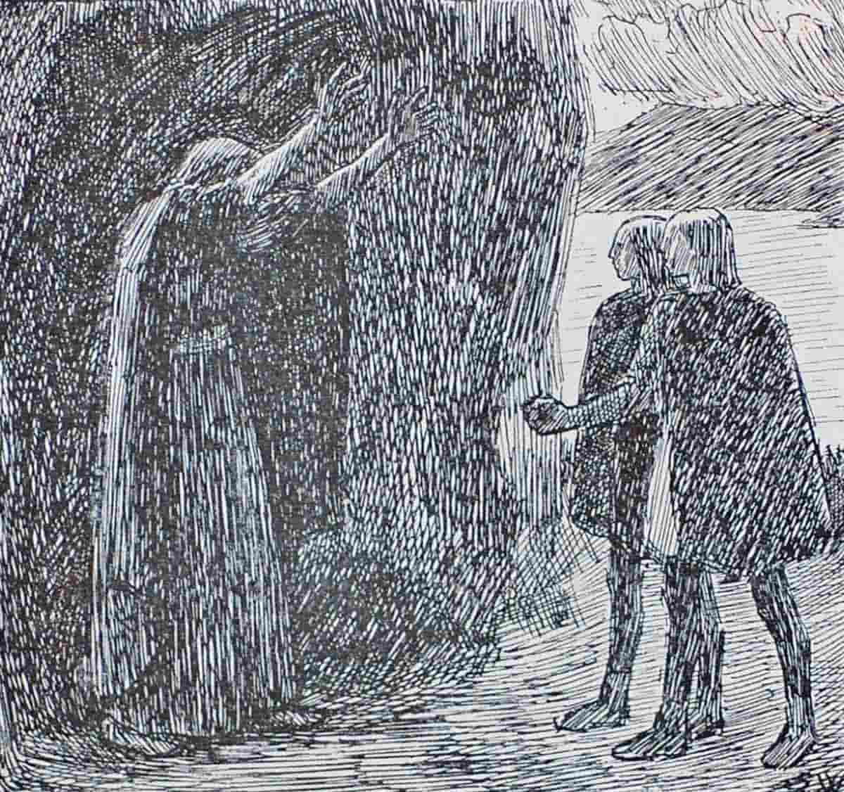 seeress chanting werenskiold