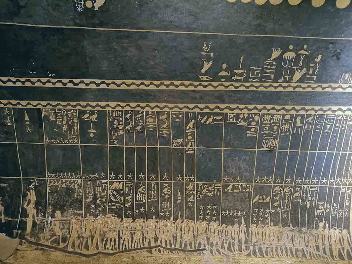 seti astronomical ceiling egyptian astrology