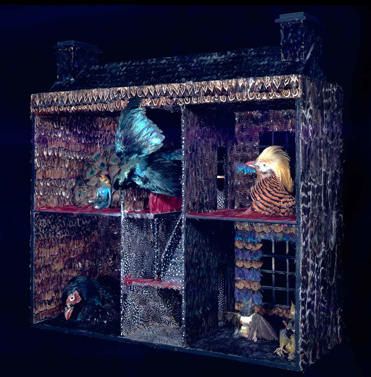 surrealist sculptors penny slinger bird house