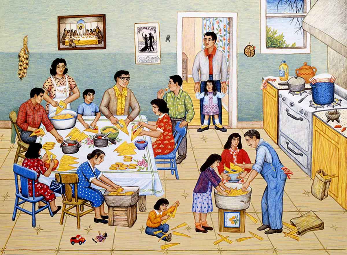 tamalada carmen lomas garza 1990