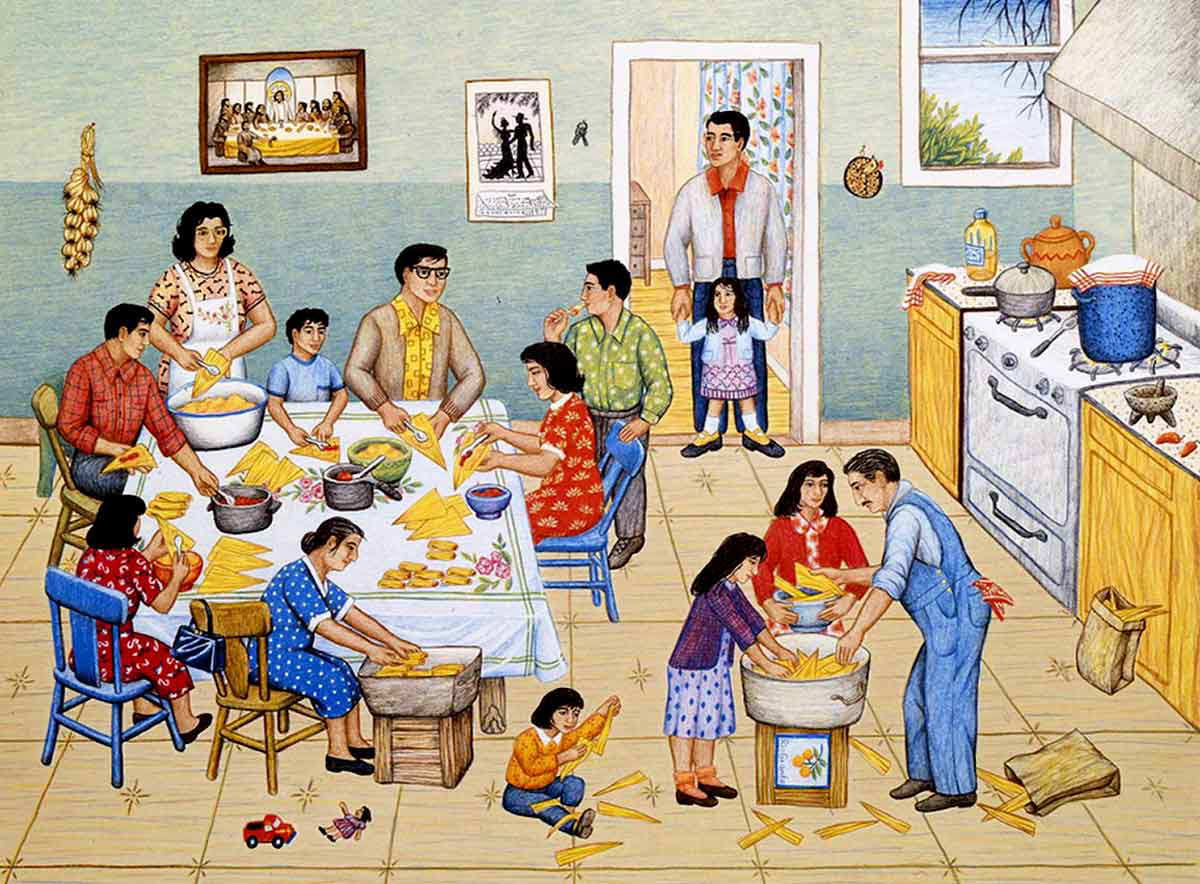 tamalada carmen lomas garza 1990