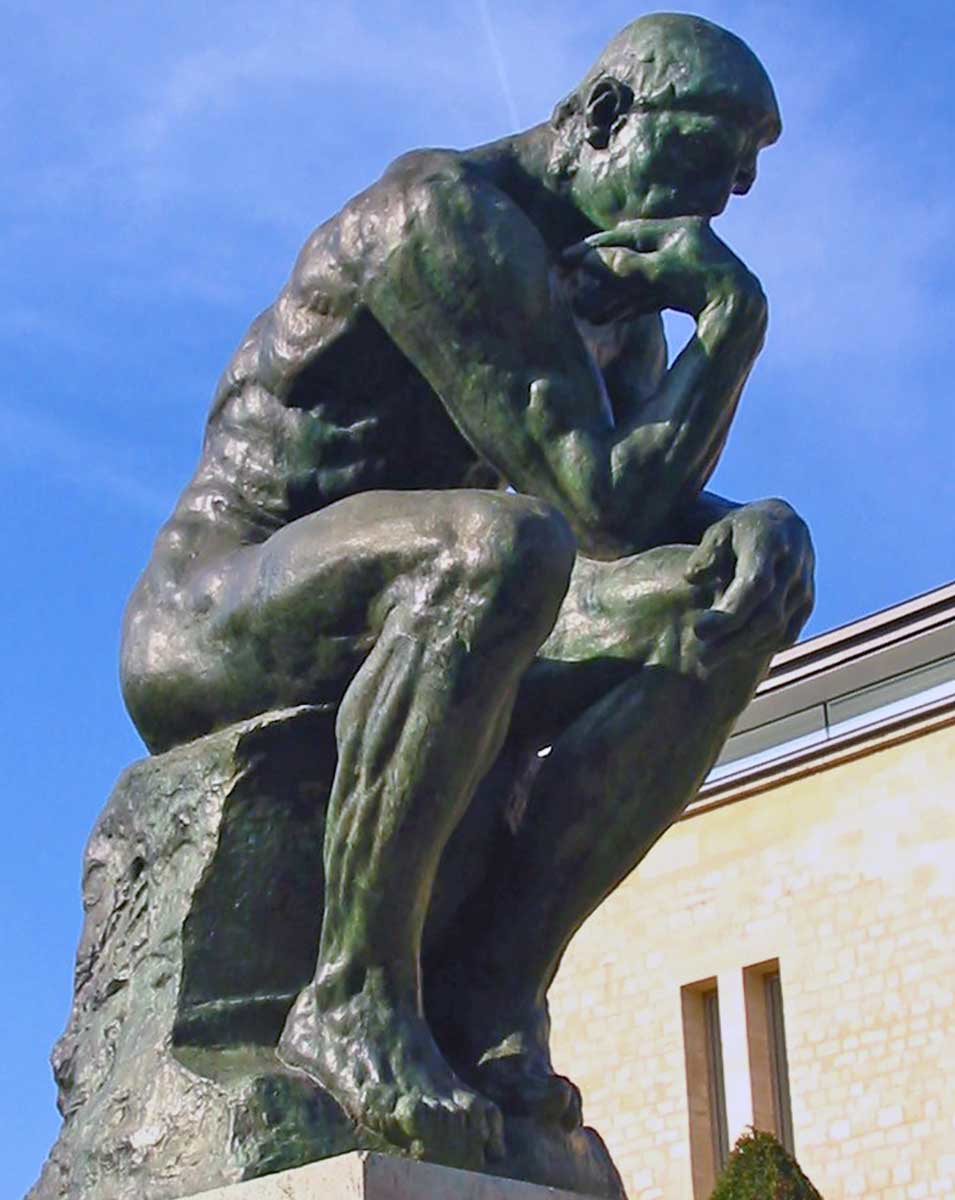 the thinker rodin