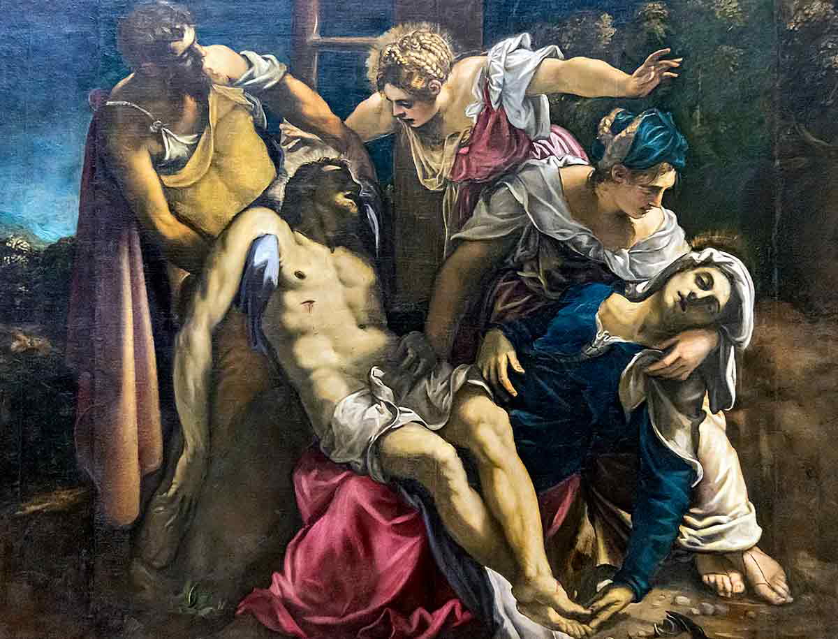 tintoretto deposition painting