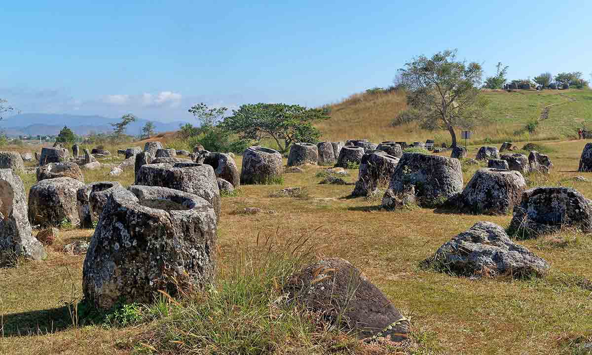 unesco world heritage site jars laos
