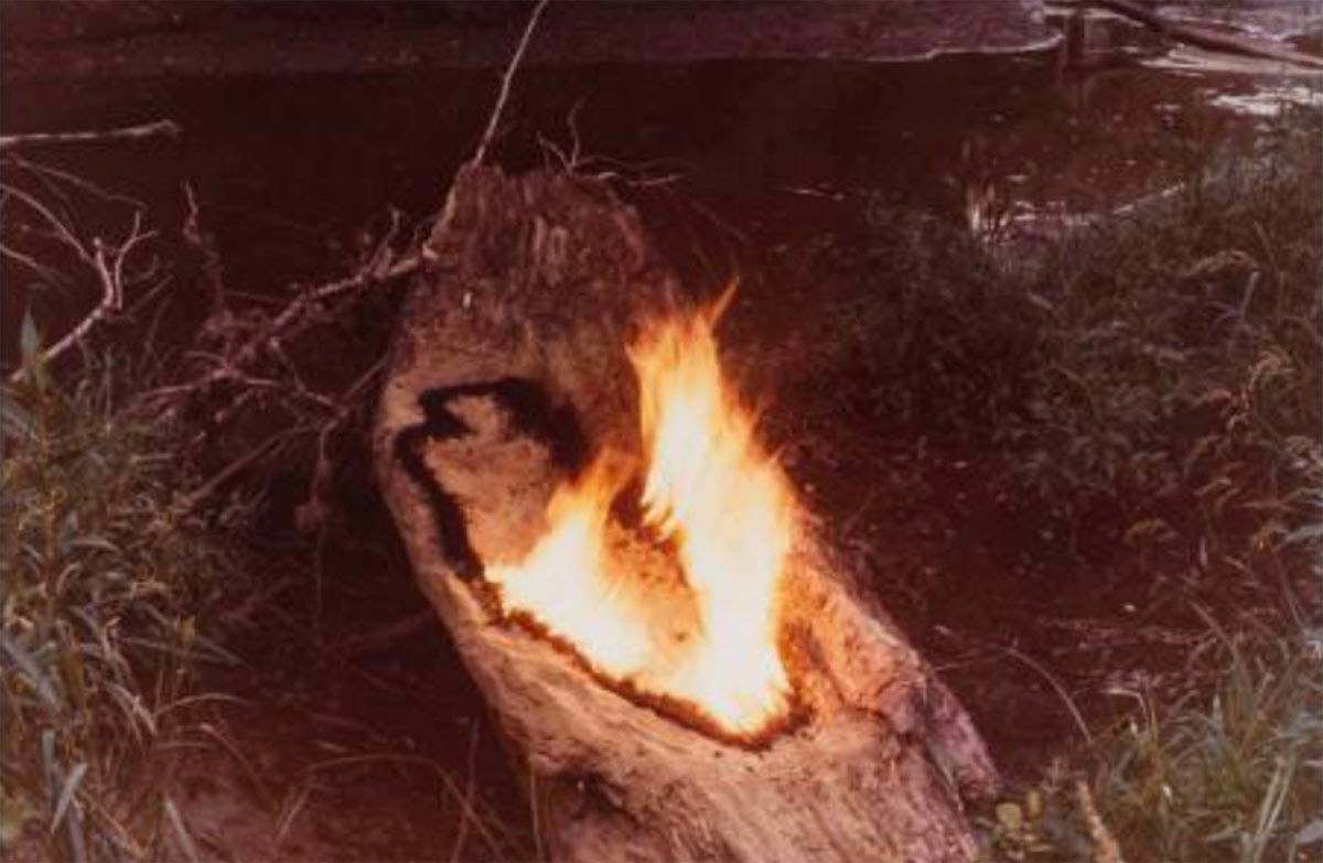 untitled silueta series mendieta 1977