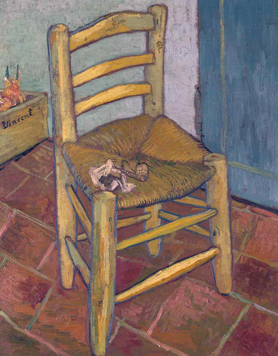 van gogh chair painting