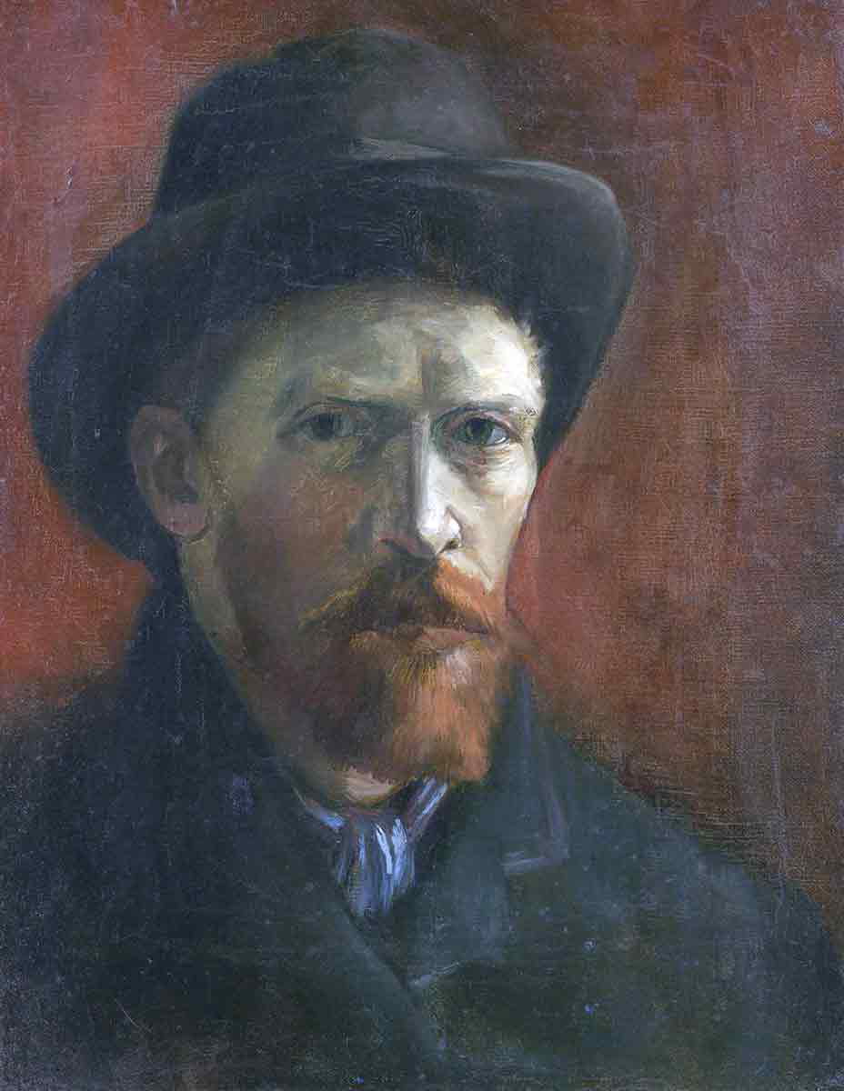 van gogh self portrait 1886