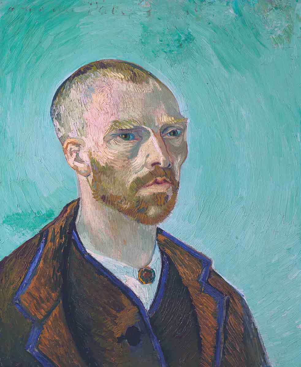 van gogh self portrait dedicated to gauguin