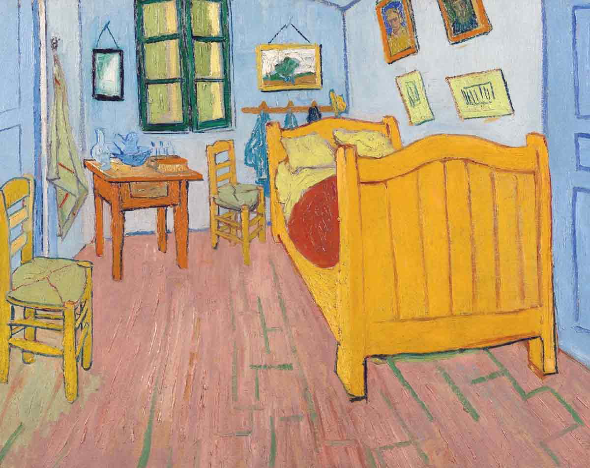 vincent van gogh the bedroom painting