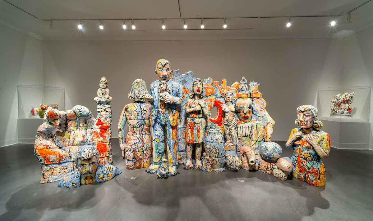 viola frey decline fall western civilization ceramic installation
