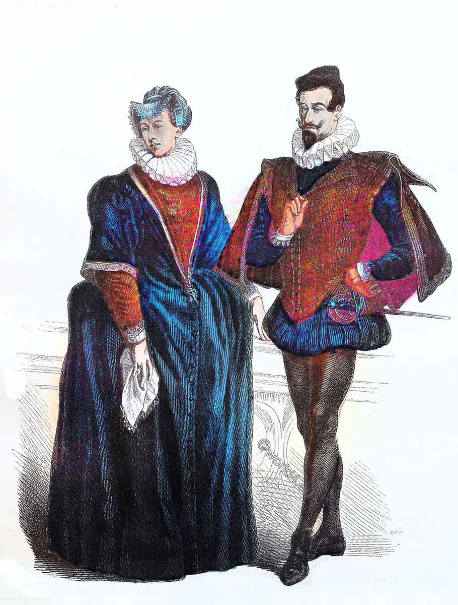 16th century spanish court dress