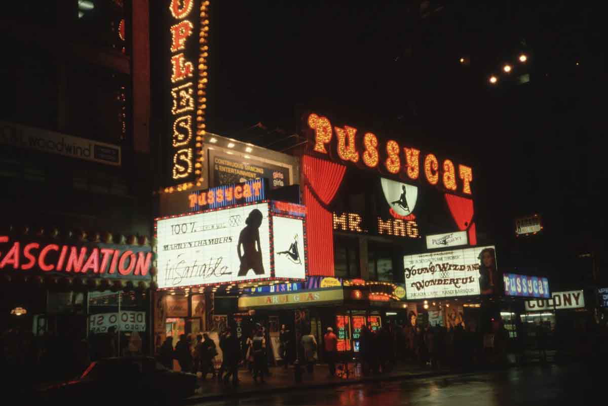 42nd street new york pussycat theater 1980
