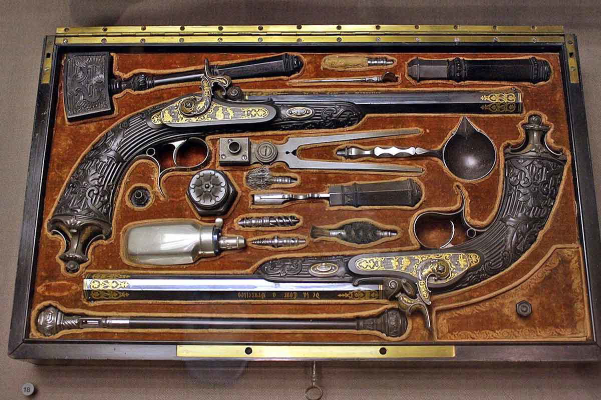 Duelling pistols