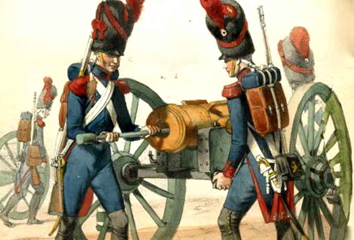 Guard artillery 1808 credit wikimedia commons