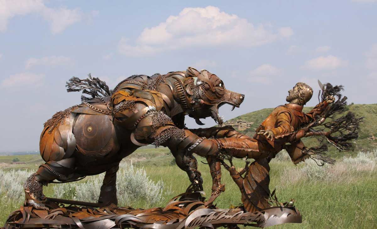 Hugh Glass Statue