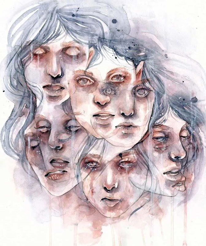 Watercolor painting by Siljia Eystberg Wendelboe. Source: Deviant Art