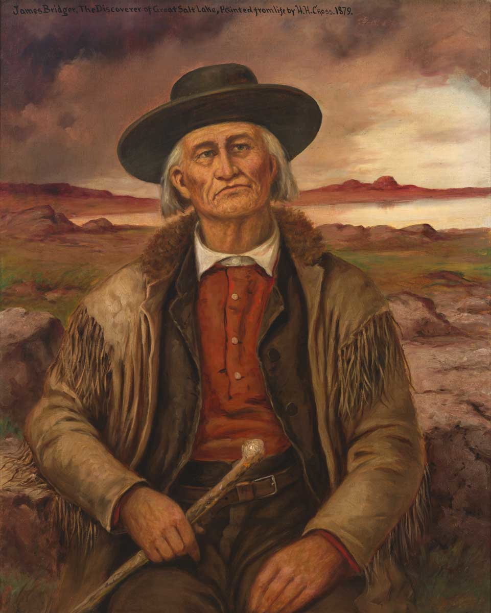 Jim Bridger Portrait Painting