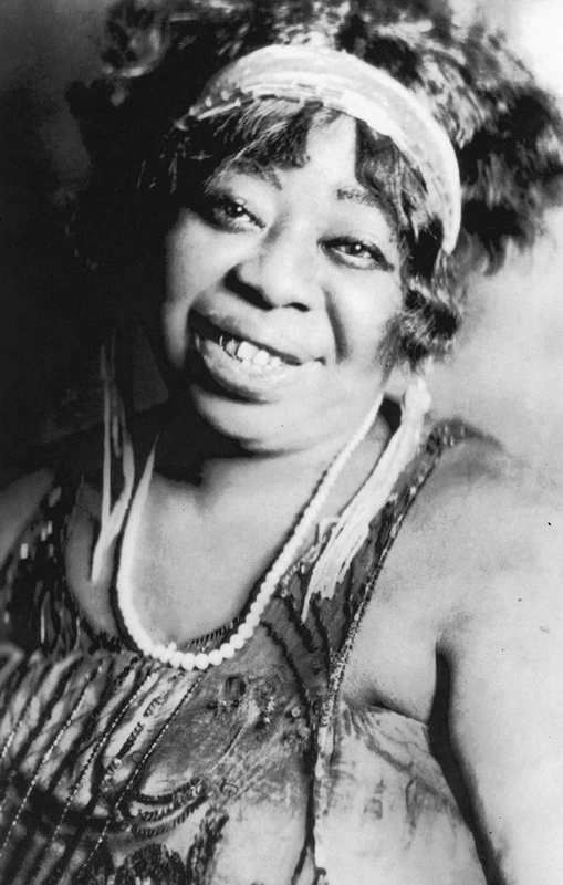 The Mother of the Blues, Gertrude “Ma” Rainey, pictured in 1917, Source: Wikimedia Commons