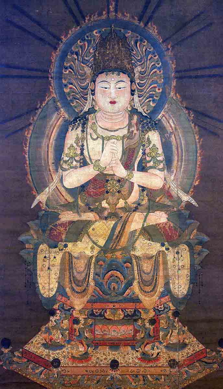 Painting of Mahāvairocana (Dainichi Nyorai), Heian Period, 12th c. Source: Nezu Museum, Tokyo, Japan