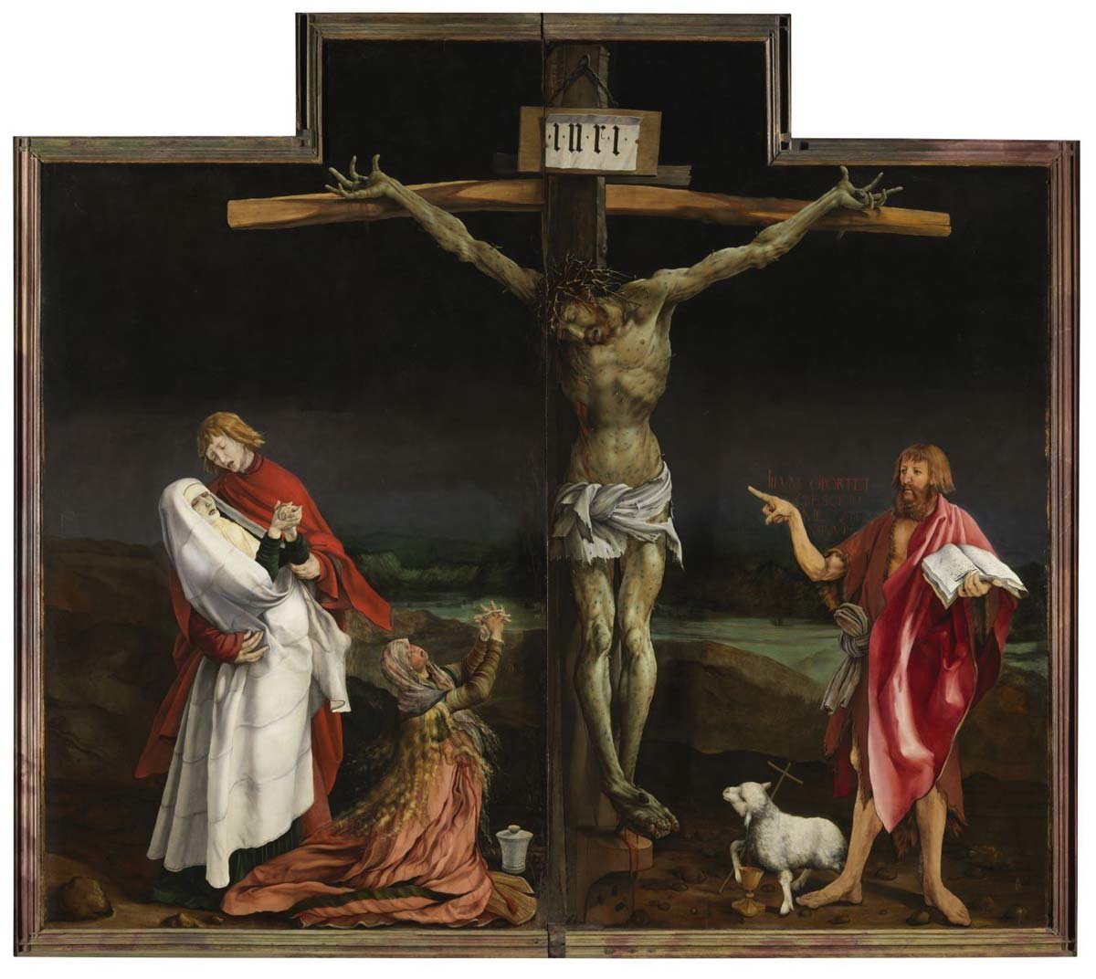 Matthias Gruenewald Isemheim Altarpiece 1512