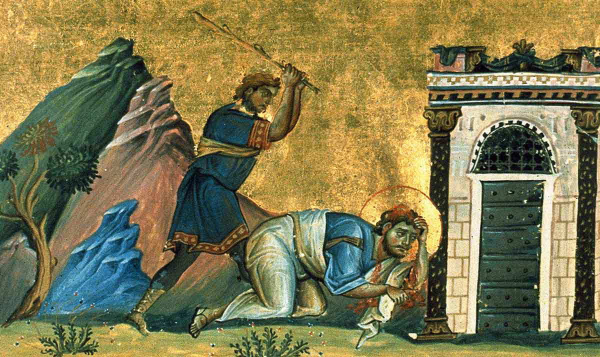 Saint James the Less (Menologion of Basil II). Source: The Byzantine Life