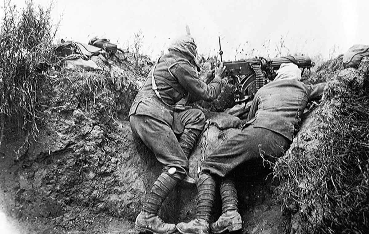 Vickers machine gun 1916