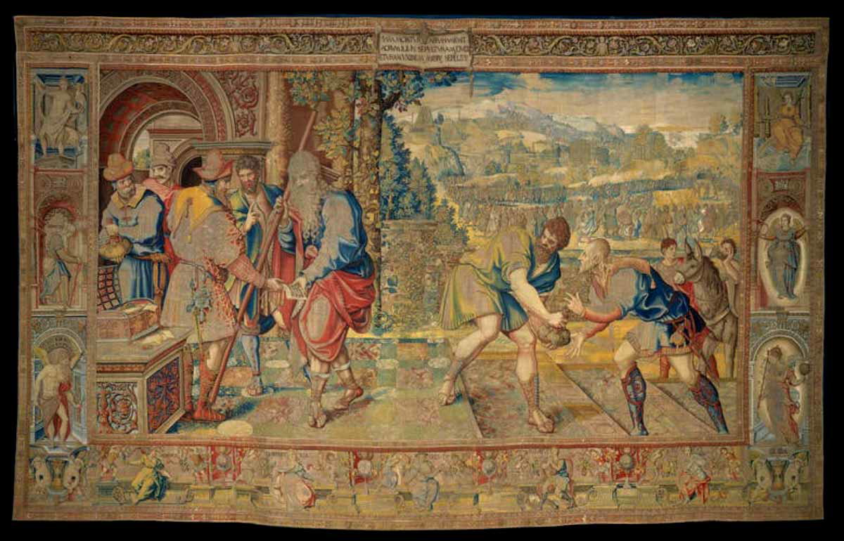 abraham tapestries purchase field ephron hittite 1540