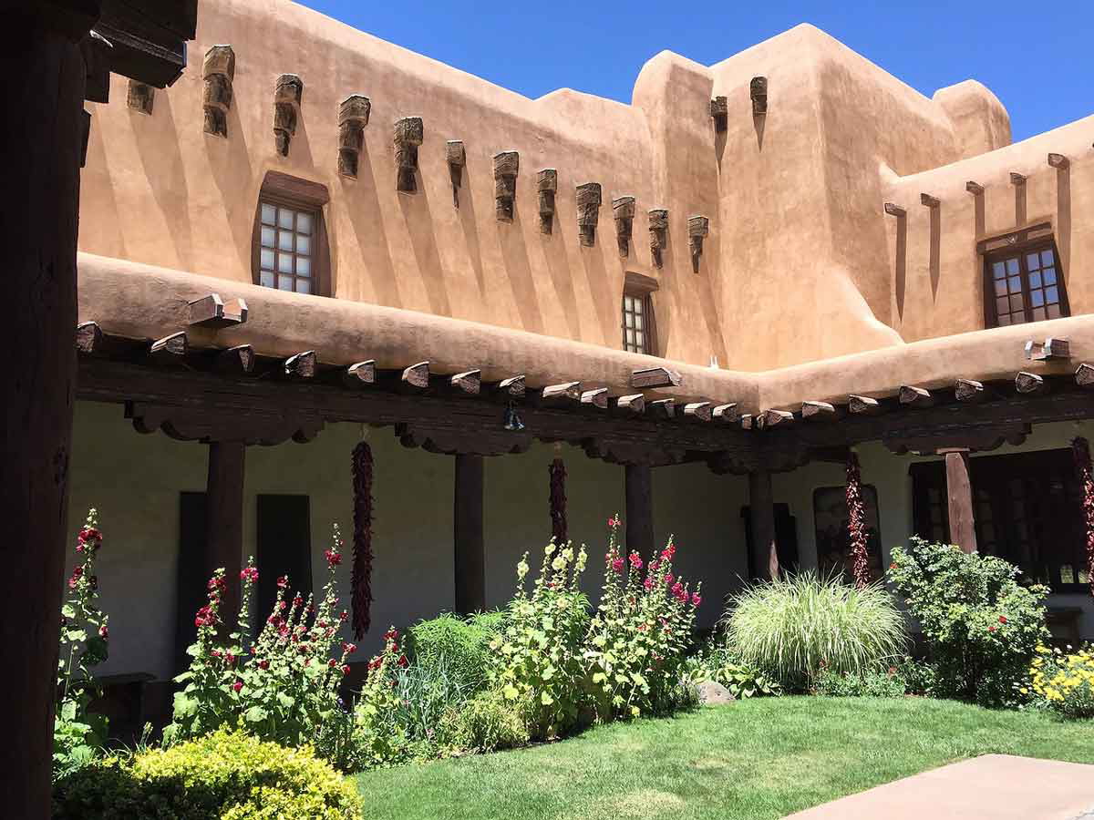 adobe architecture santa fe
