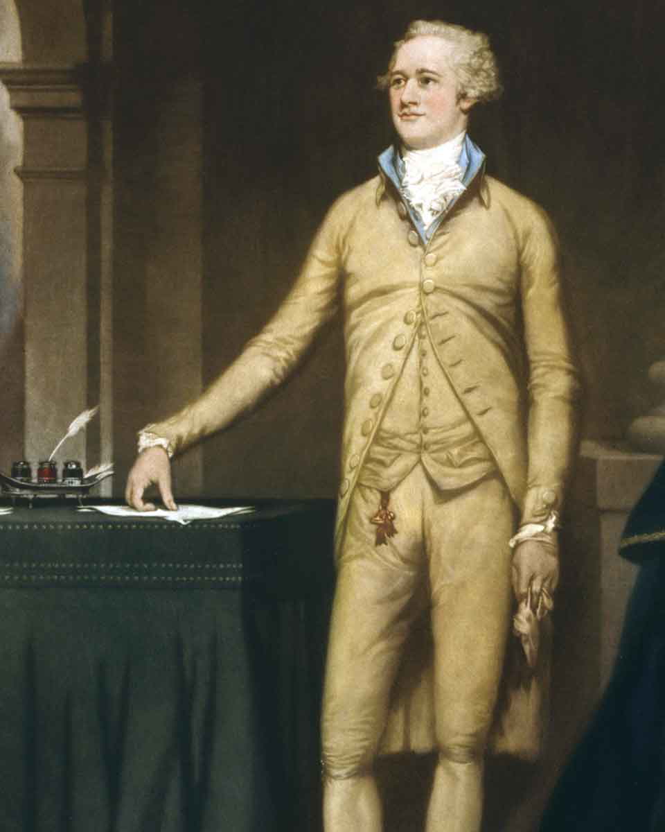 alexander hamilton full portrait trumbull reproduction crawford