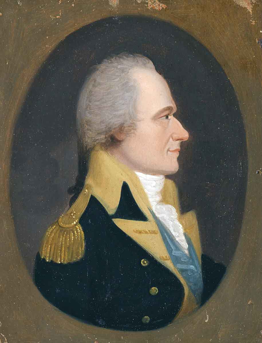 alexander hamilton quasi war uniform portrait posthumous