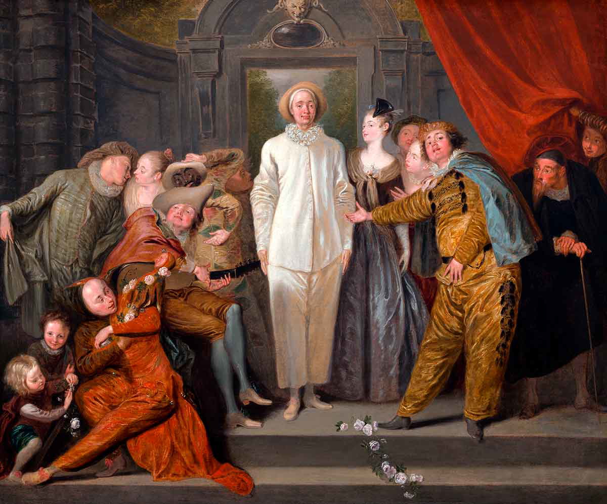 antoine watteau italian comedians