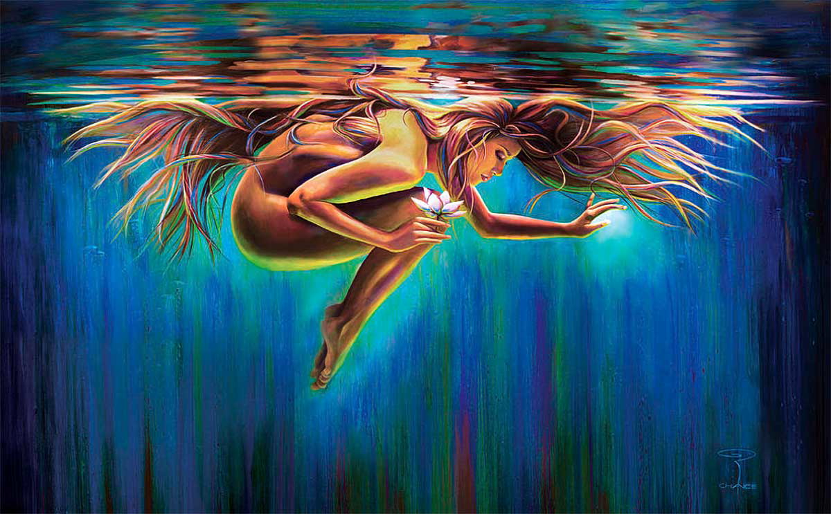 Aquarian Rebirth by Robyn Chance. Source: Fine Art America