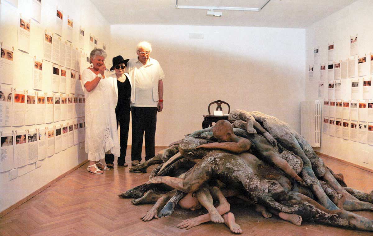 arising yoko ono installation art feminism