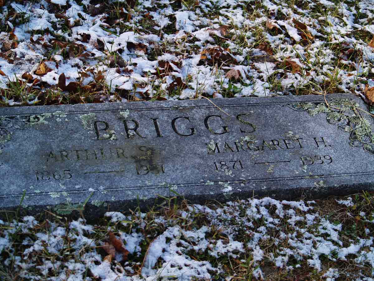 arthur briggs grave