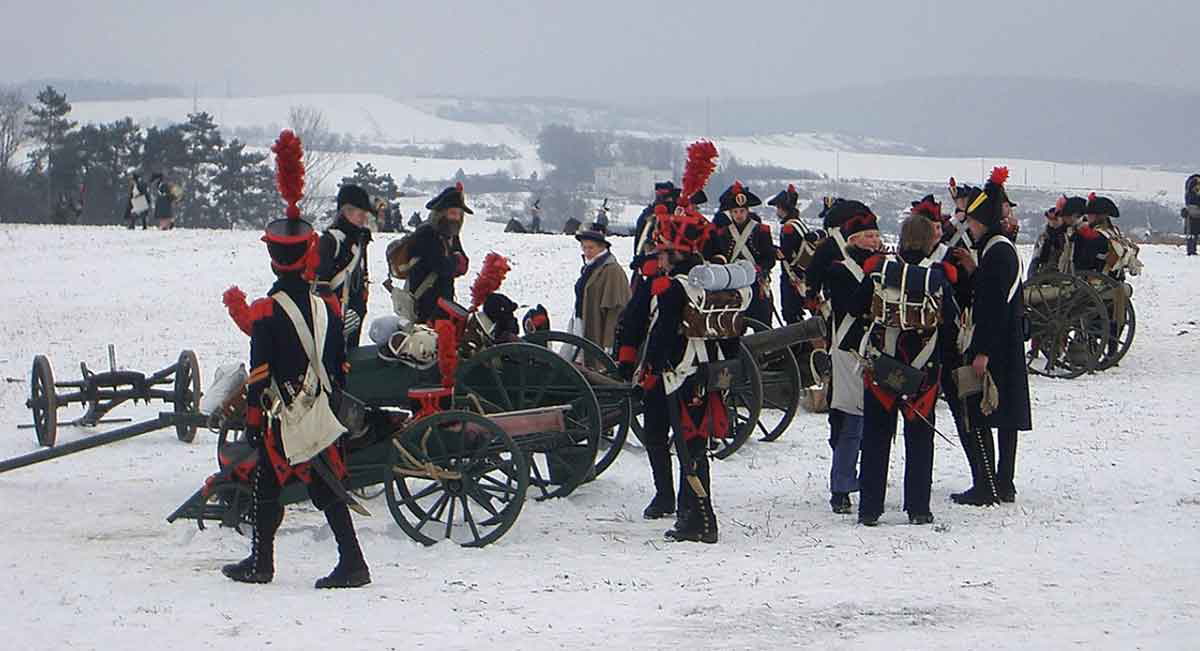 artillery reenactors