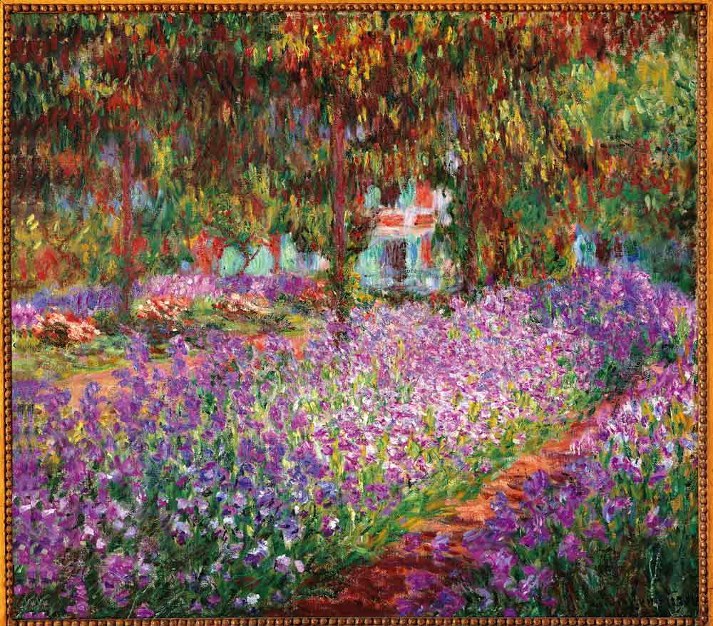 artist garden giverny claude monet