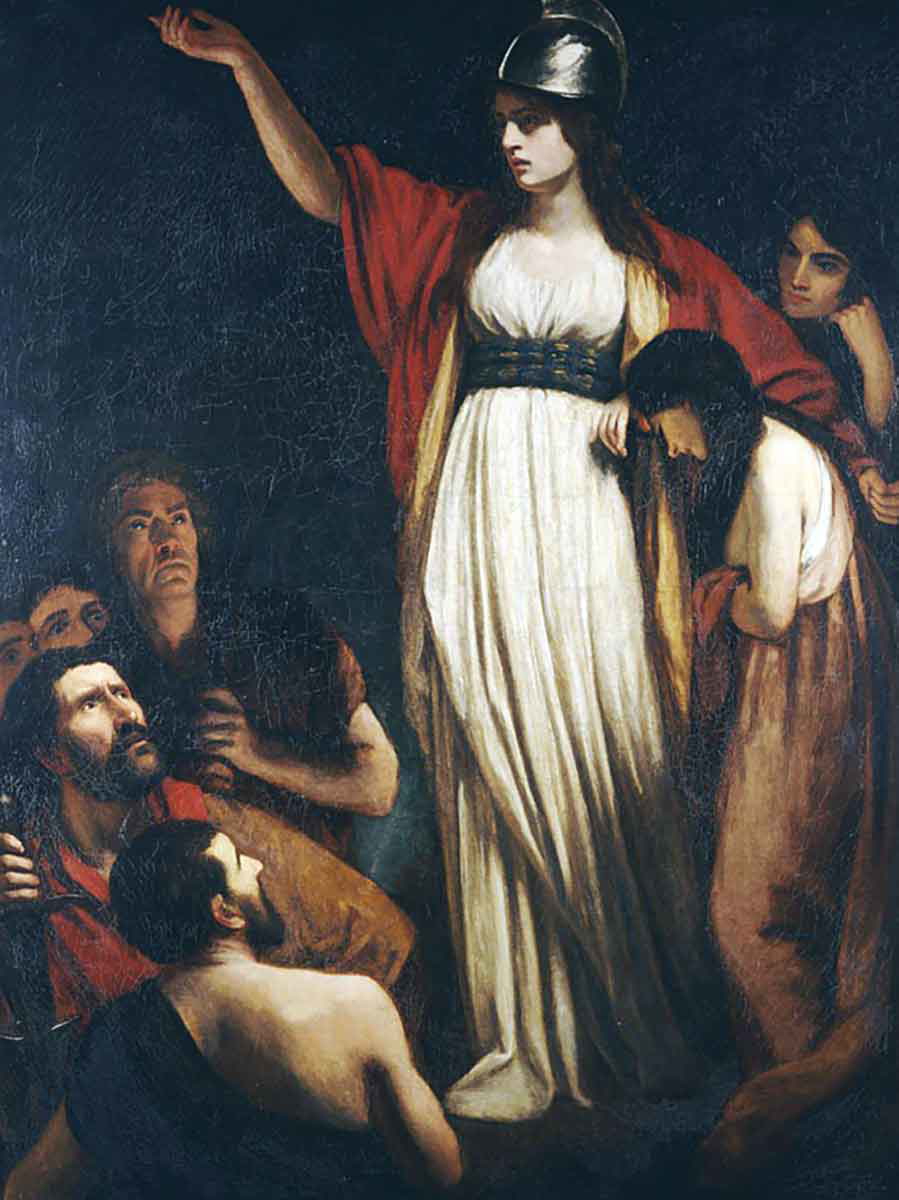 boudica haranging the britons