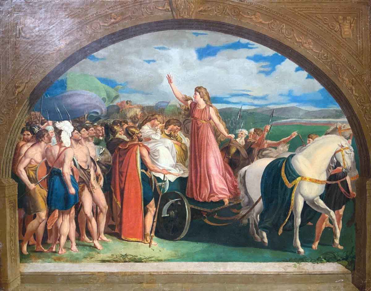boudica thomas stothard painting